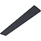 Ekena Millwork 2 1/2"W x 18"D Hidden Floating Steel Heavy Duty Bracket, Powder Coated Black BKTM02X18HFPBL - alternate 5